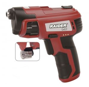 Акумулаторна отвертка Raider RDP-CSCL02 3.6V/1300Ah с 55 броя накрайници