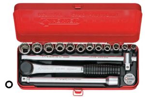 Комплект гедоре 1/2" Heynen  / 15 части,10-22mm /