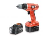 АКУМУЛАТОРНА БОРМАШИНА BLACK & DECKER EPC14CAB /14.4V, 2 БАТЕРИИ/