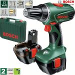 Винтоверт акумулаторен Bosch PSR 12-2 12V,1.2Ah