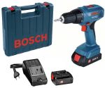 Винтоверт акумулаторен Bosch GSR 1800 Li-2 18V,1.5Ah