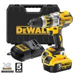 Винтоверт ударен акумулаторен DeWALT DCD795P2 /18V,5.0Ah /