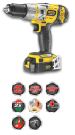Акумулатотрен ударен винтоверт Stanley FMC520LB,14.4V,1.5Ah