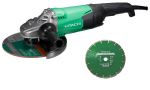 Ъглошлайф 230мм HITACHI G23SW2 2200W+диамантен диск