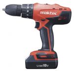 ВИНТОВЕРТ-БОРМАШИНА УДАРЕН АКУМУЛАТОРЕН MAKITA MAKTEC MT081E /18V, 13MM./