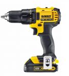 ВИНТОВЕРТ-БОРМАШИНА АКУМУЛАТОРЕН DEWALT DCD780C2/18V,1.5Ah/