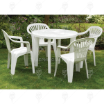 Пластмасов стол Val Import GF141G зелен,55*55*80см